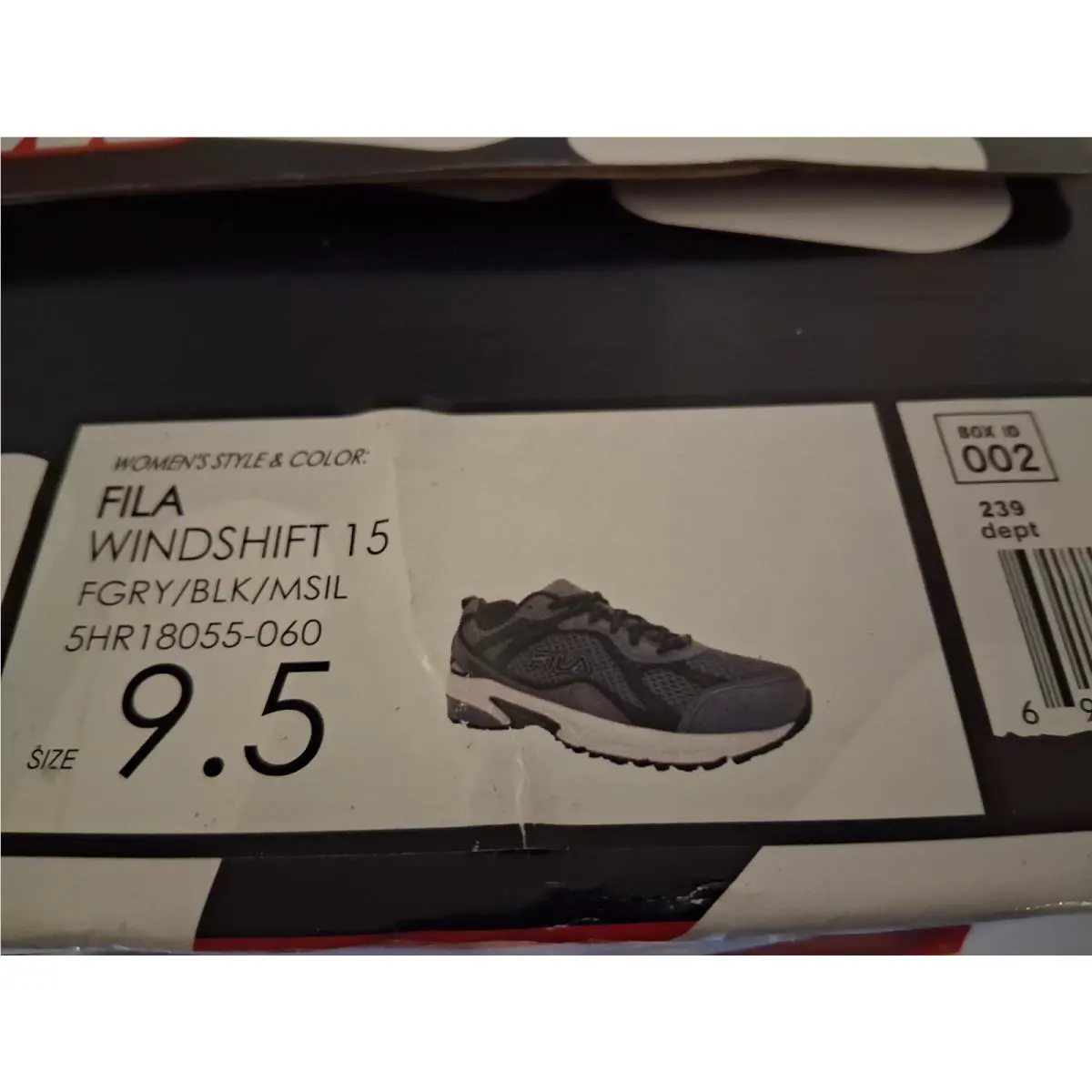 Fila shoes - FILA Windshift 15 - Windshift - Blueish Gray 0