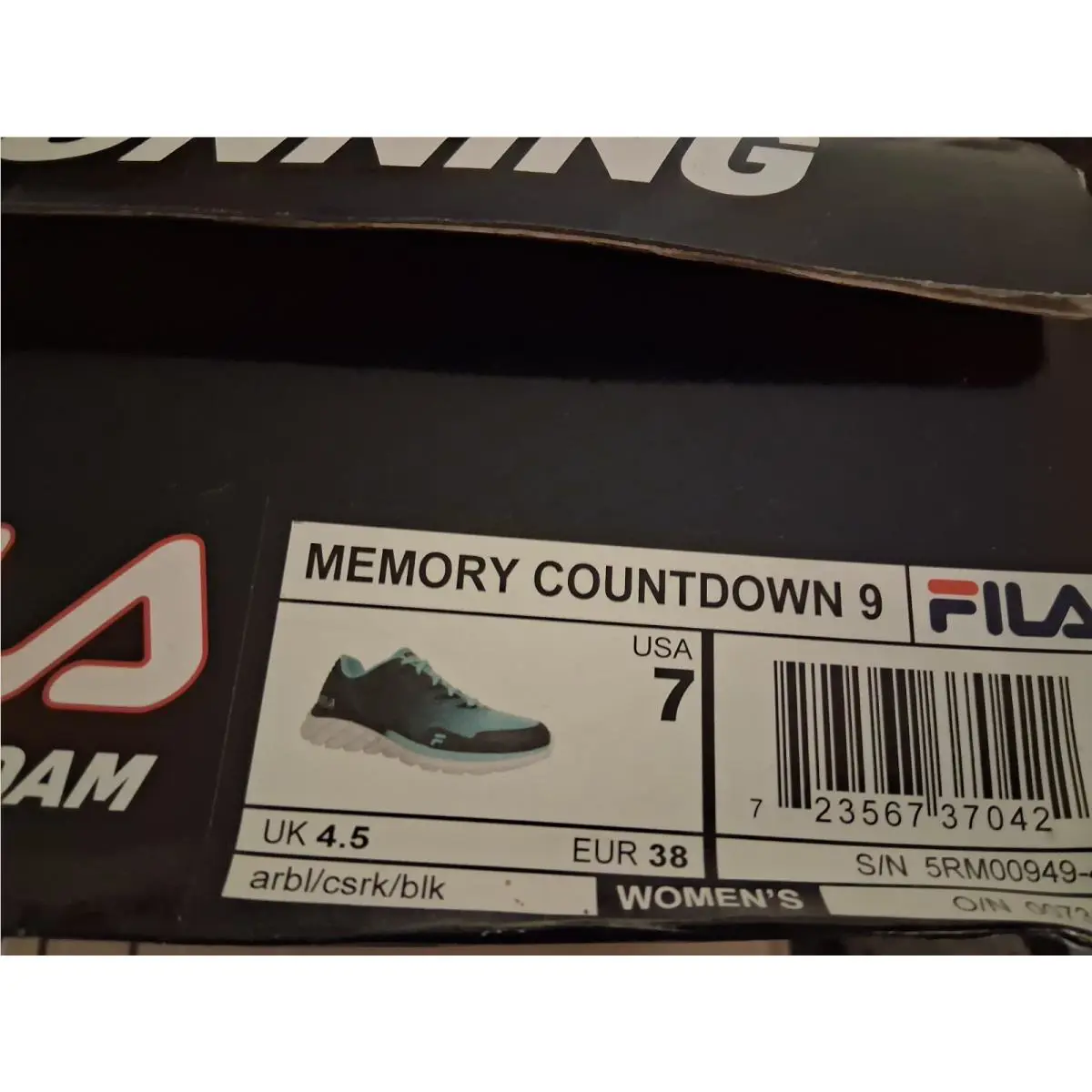 Fila shoes - FILA Windshift 15 - Windshift - Blueish Gray 20