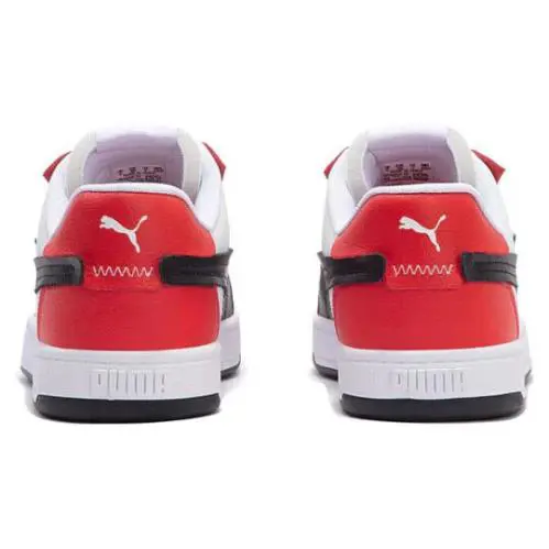 Puma shoes - Puma White/Puma Black/For All Time Red - 392332-14 5