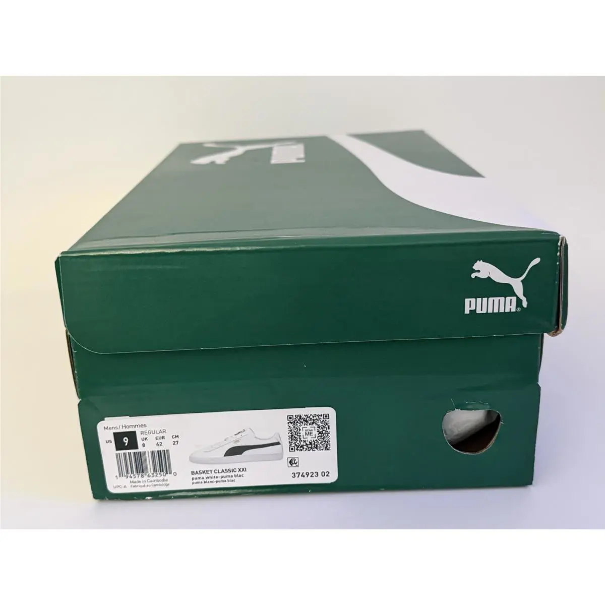 Puma shoes - PUMA Basket Classic - Basket Classic - 374923-02 - White 6