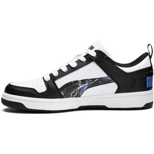 Puma shoes - PUMA Rebound Layup Lo Lace Up  Youth - 37049020 - Multicolor (UPC: 196856244573) 3