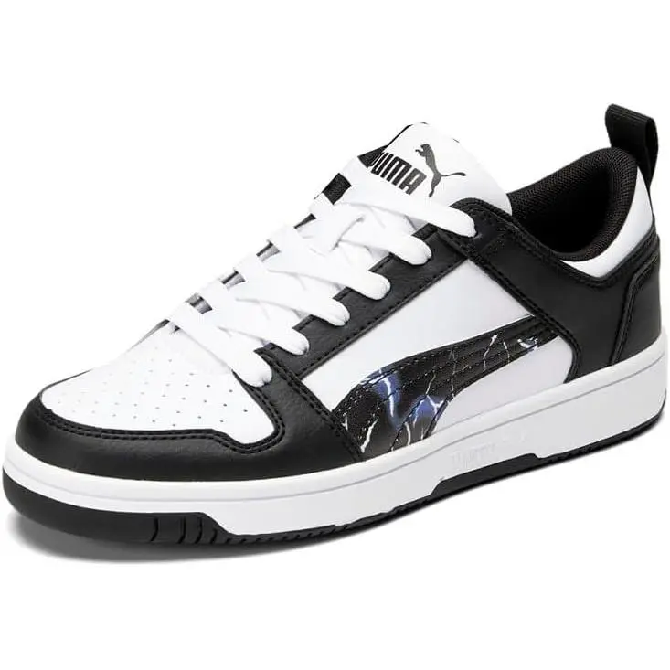 Puma shoes - PUMA Rebound Layup Lo Lace Up  Youth - 37049020 - Multicolor (UPC: 196856244573) 4