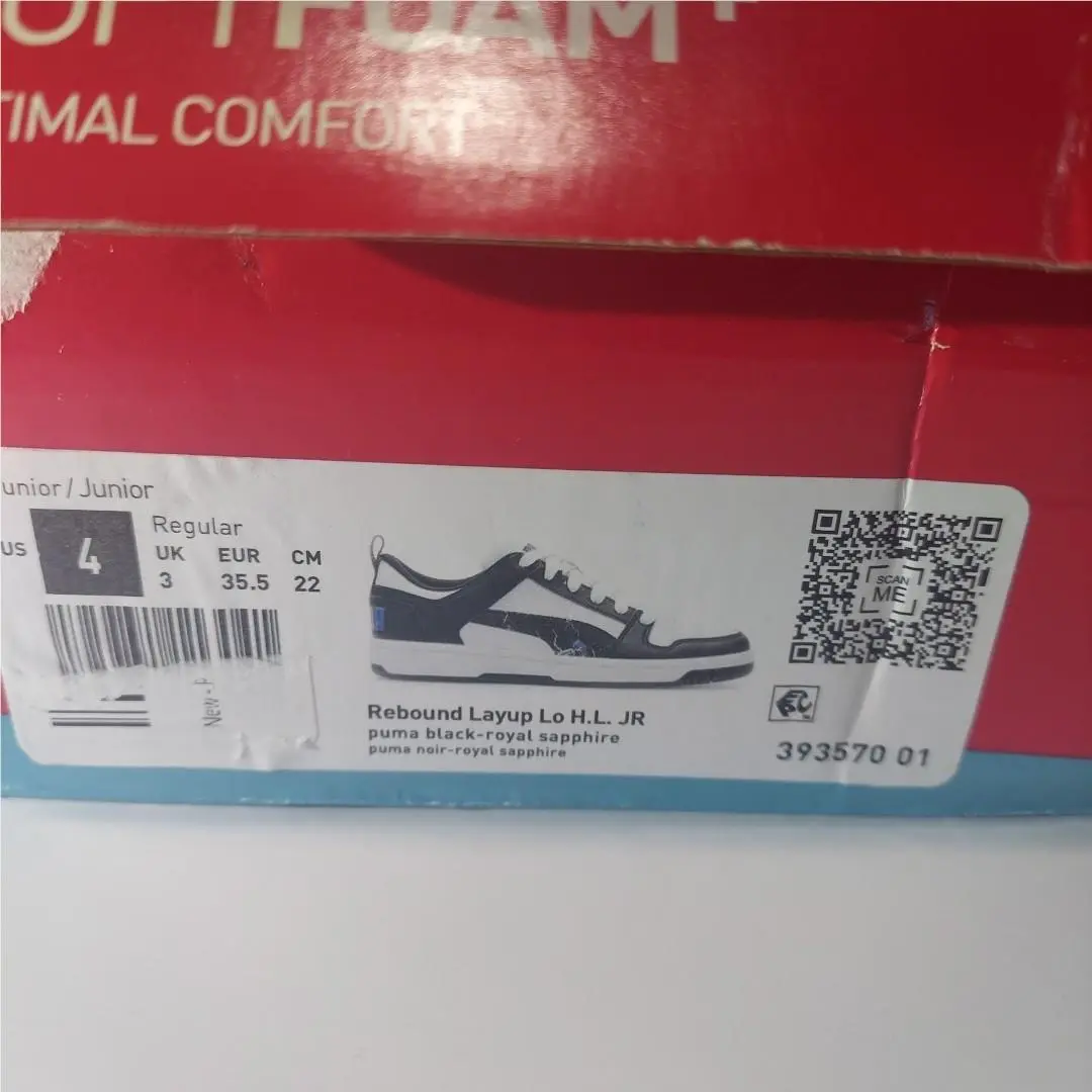 Puma shoes - PUMA Rebound Layup Lo Lace Up  Youth - 37049020 - Multicolor (UPC: 196856244573) 1