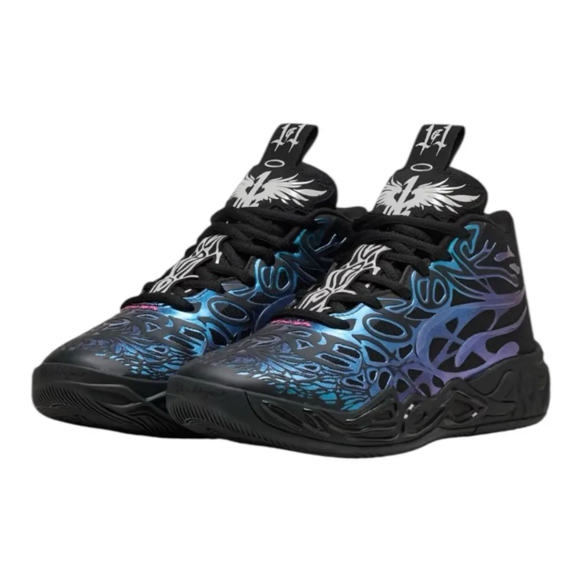 Puma shoes - Black / Blue 3