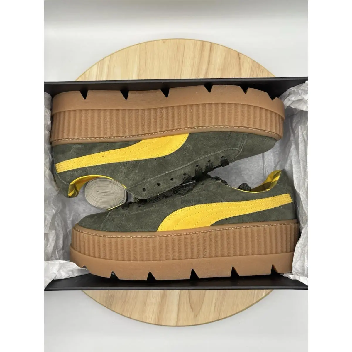 Puma shoes - PUMA Creeper - Creeper - 366268-01 - Green 0
