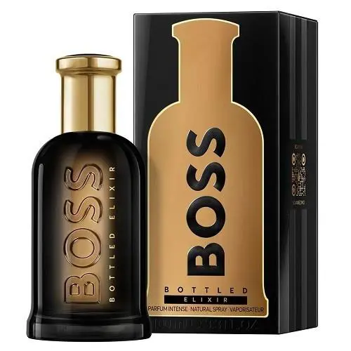 Boss Bottled Elixir By Hugo Boss 3.3 Oz. 100ml Parfum Intense Men