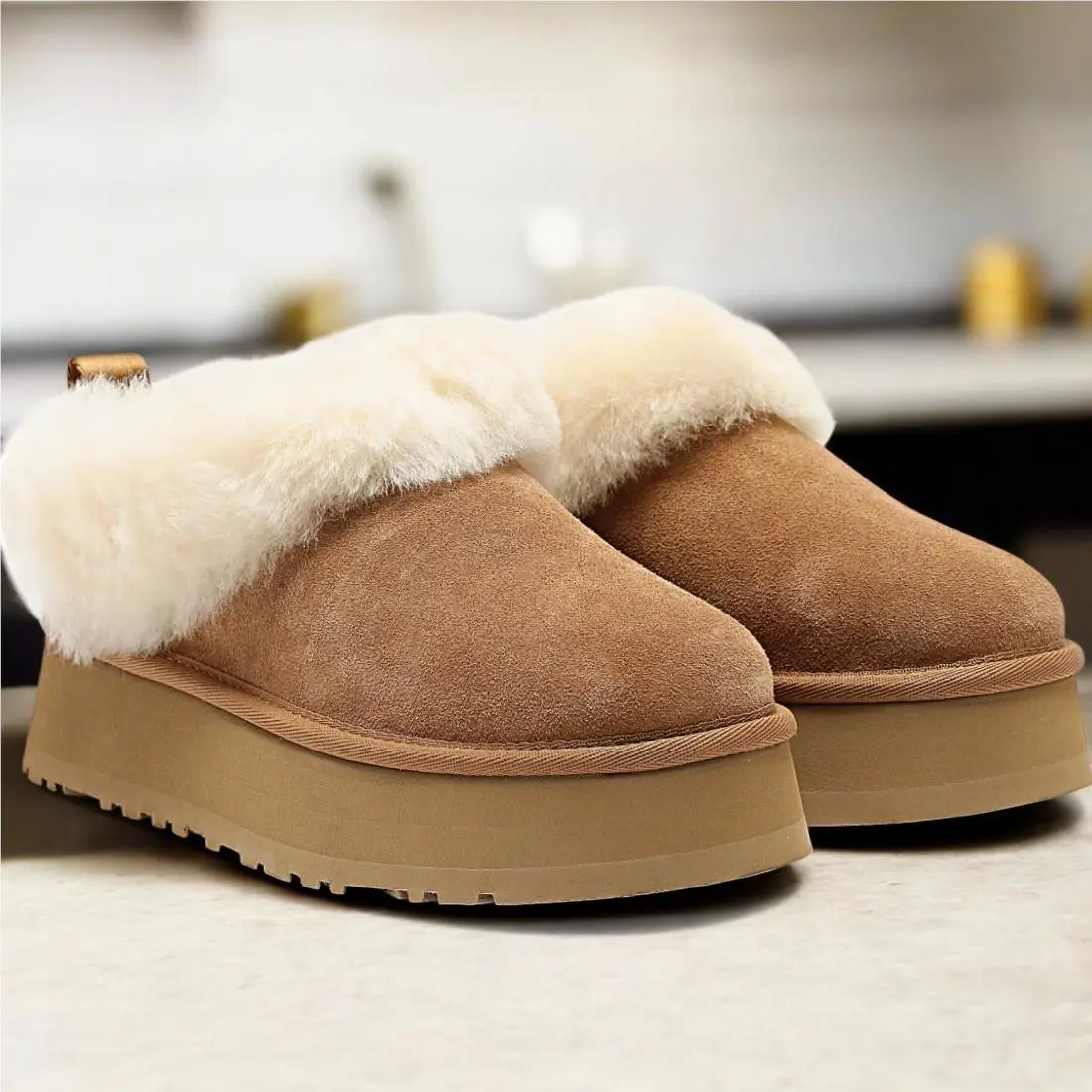UGG shoes - UGG Tazzelle - Tazzelle - Chestnut 4