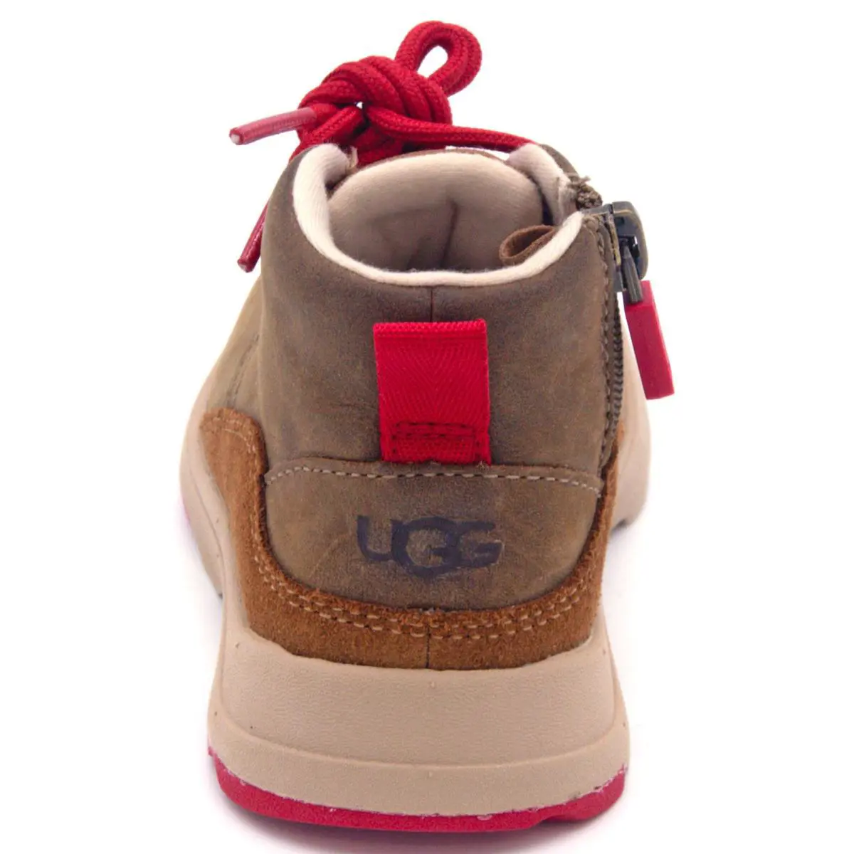 UGG shoes - 1120972T-210 - 1120972T-210 - Walnut/Samba Red Leather 1