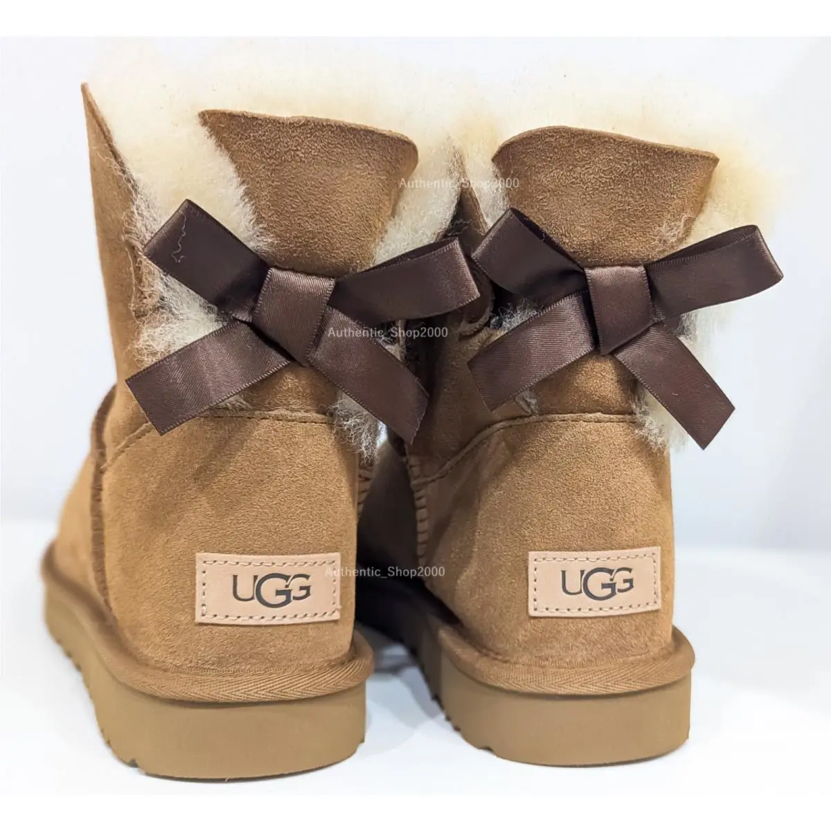 UGG shoes - UGG Mini Bailey Bow II - 1016501 - Brown 0