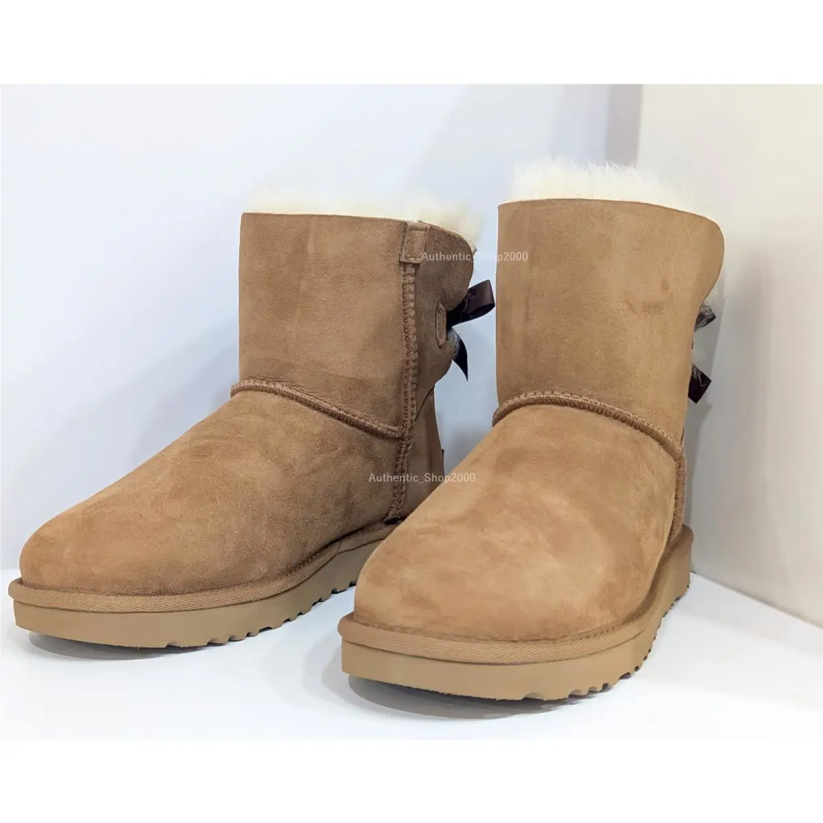 UGG shoes - UGG Mini Bailey Bow II - 1016501 - Brown 1