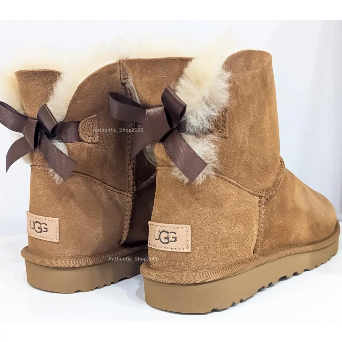 UGG shoes - UGG Mini Bailey Bow II - 1016501 - Brown 3