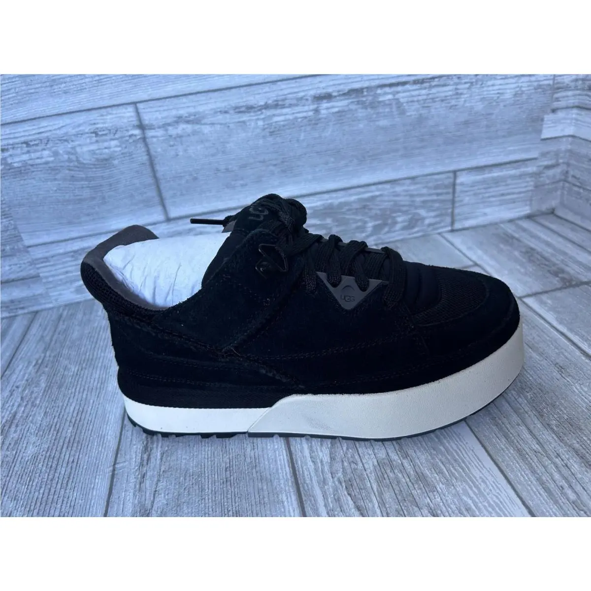 Ugg Goldencush Black Sneakers Women`s Size 10/Men`s 9 All Gender 1152790W