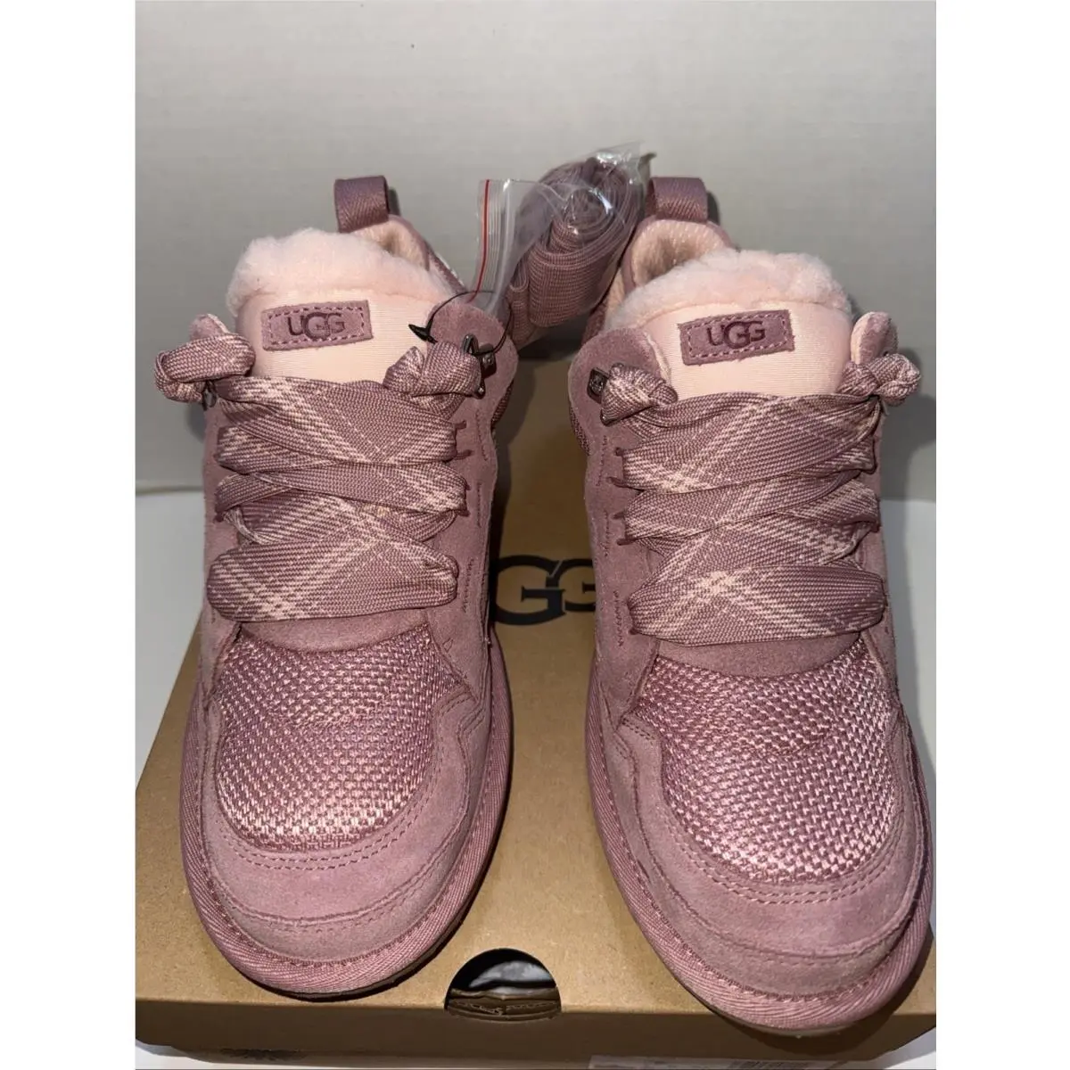 Ugg K Lo Lowmel Kids Sneakers Size 6 Pink 1166490K Girls Shoes