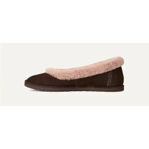 UGG shoes - UGG Zora Ballet Flat Dusted - 1178111-DDC - Sand 2
