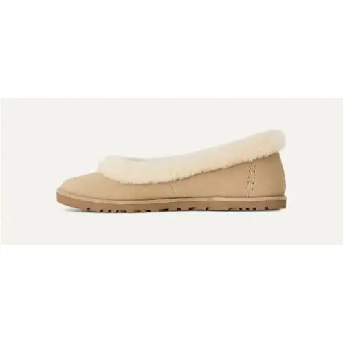 UGG shoes - UGG Zora Ballet Flat Dusted - 1178111-DDC - Sand 1