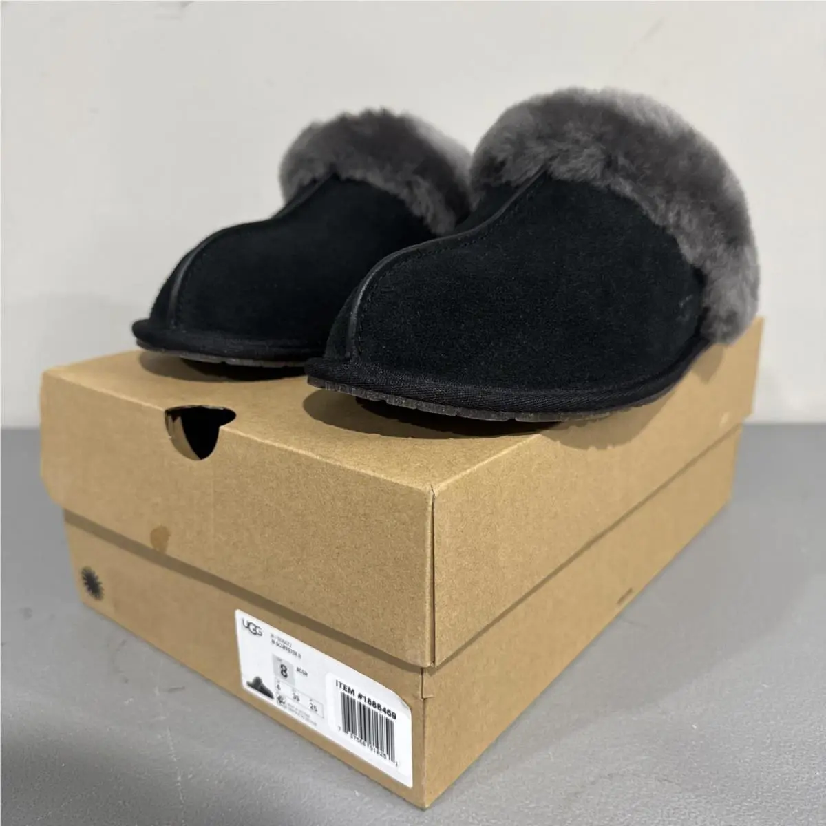 UGG shoes - UGG Scuffette II Regenerate - Scuffette Regenerate - Black (UPC: 196565772701) 3