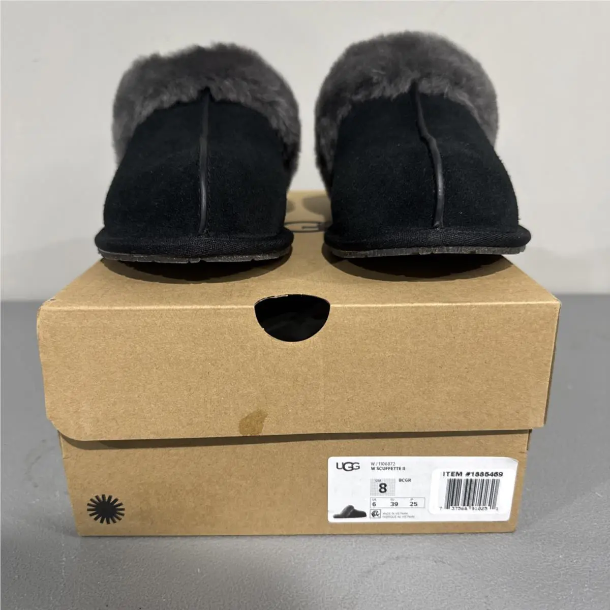 UGG shoes - UGG Scuffette II Regenerate - Scuffette Regenerate - Black (UPC: 196565772701) 4