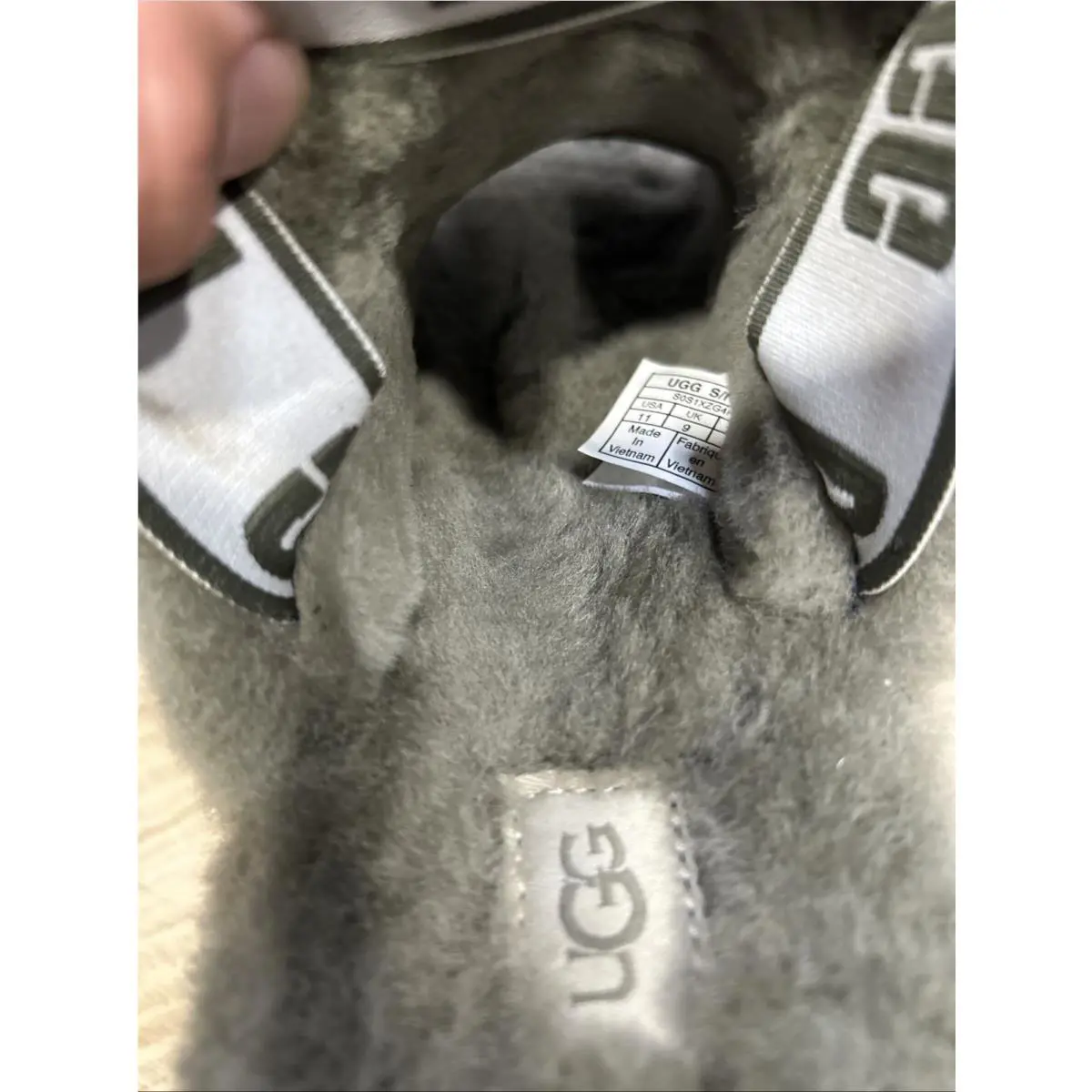 UGG shoes - Fluff - Fluff - Brunt Olive 1