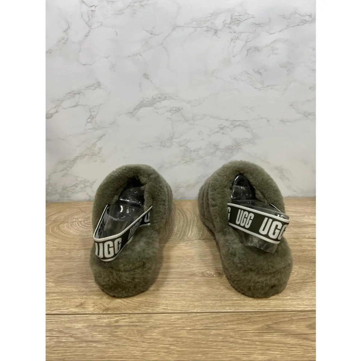 UGG shoes - Fluff - Fluff - Brunt Olive 2