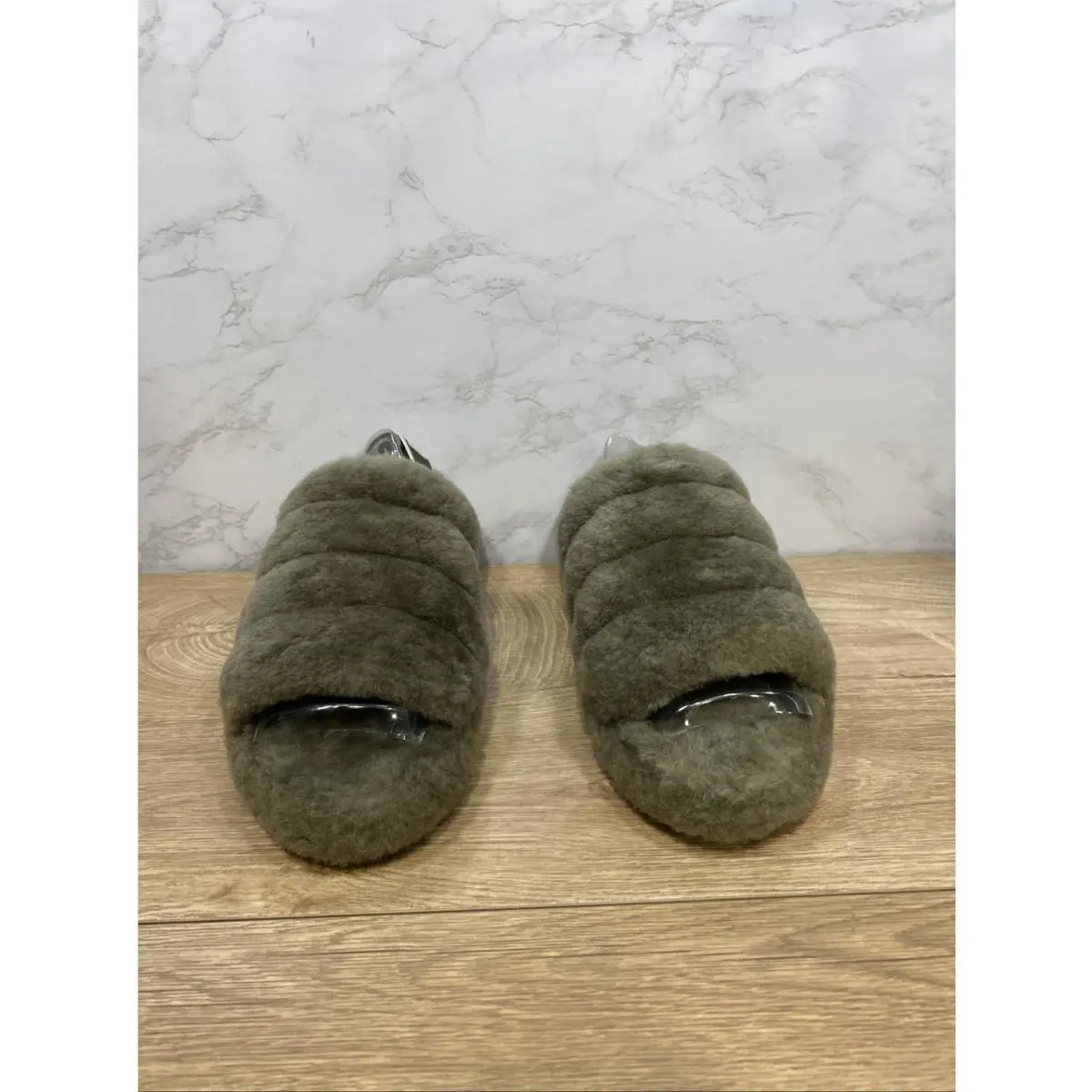 UGG shoes - Fluff - Fluff - Brunt Olive 5