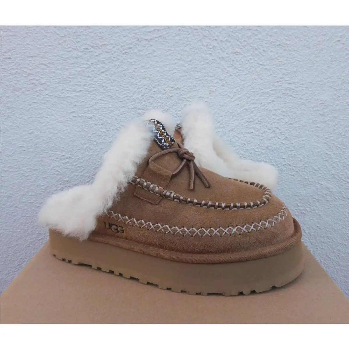 UGG shoes - UGG DISQUETTE ALPINE - DISQUETTE ALPINE - 1158260 - Chestnut (UPC: 197634313573) 1