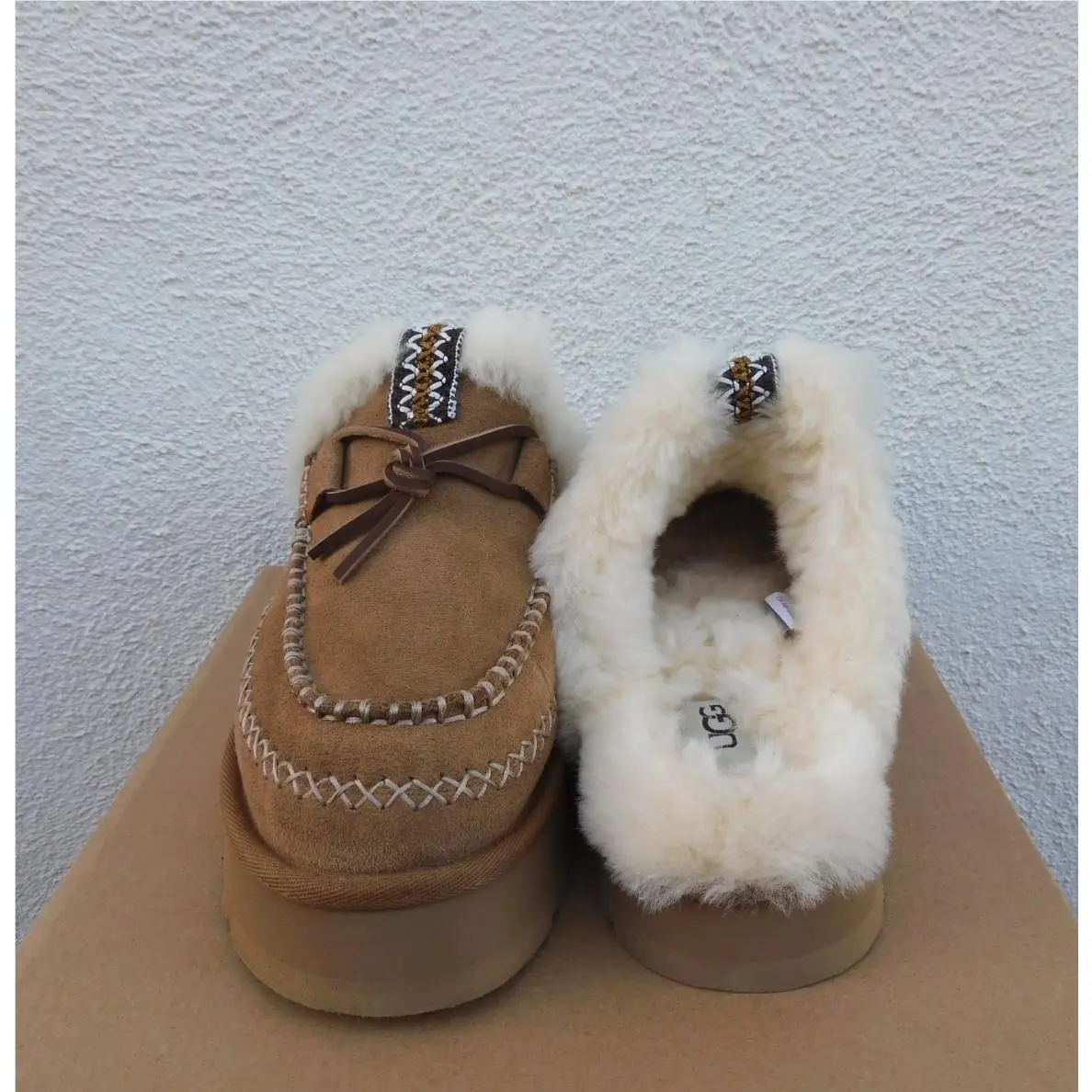 UGG shoes - UGG DISQUETTE ALPINE - DISQUETTE ALPINE - 1158260 - Chestnut (UPC: 197634313573) 3