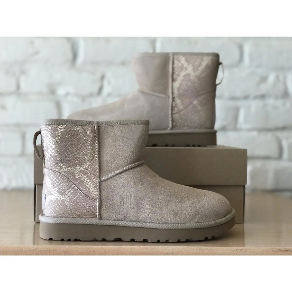 UGG shoes - UGG Australia Classic Mini - Australia Classic Mini - Gold (UPC: 192410146017) 0