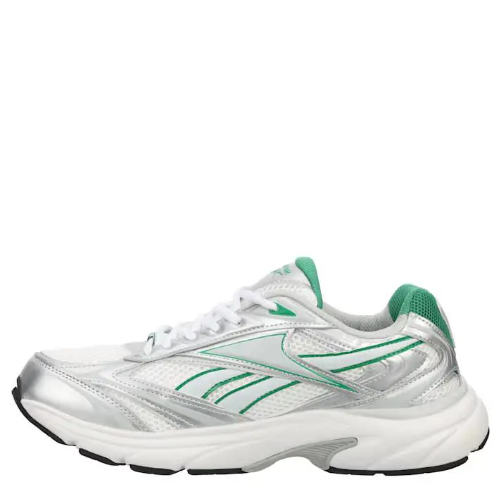 Reebok shoes - Reebok Classic - Classic - Gray, Fashion: Silver/Green 9