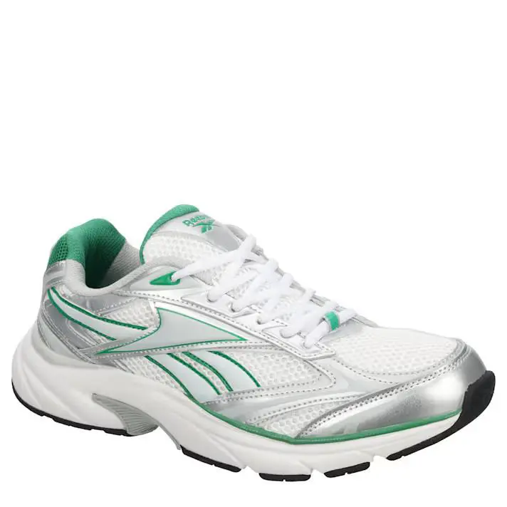 Reebok shoes - Reebok Classic - Classic - Gray, Fashion: Silver/Green 6