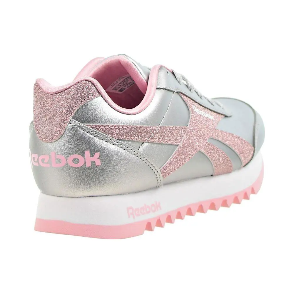 Reebok shoes - Silver Metallic-Pink Glow-Cloud White 1