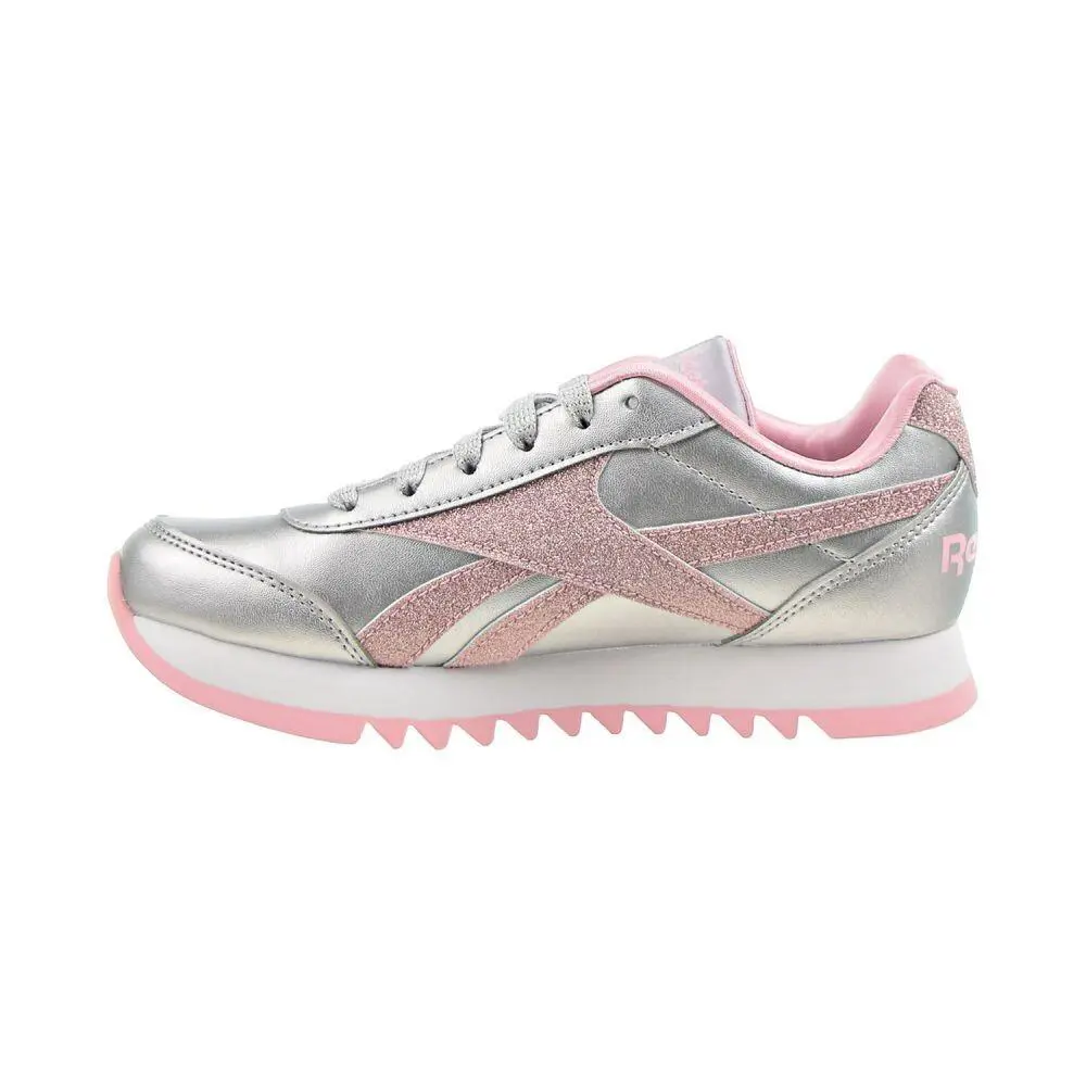 Reebok shoes - Silver Metallic-Pink Glow-Cloud White 2