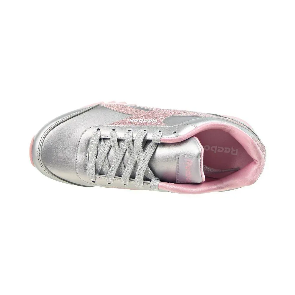 Reebok shoes - Silver Metallic-Pink Glow-Cloud White 3