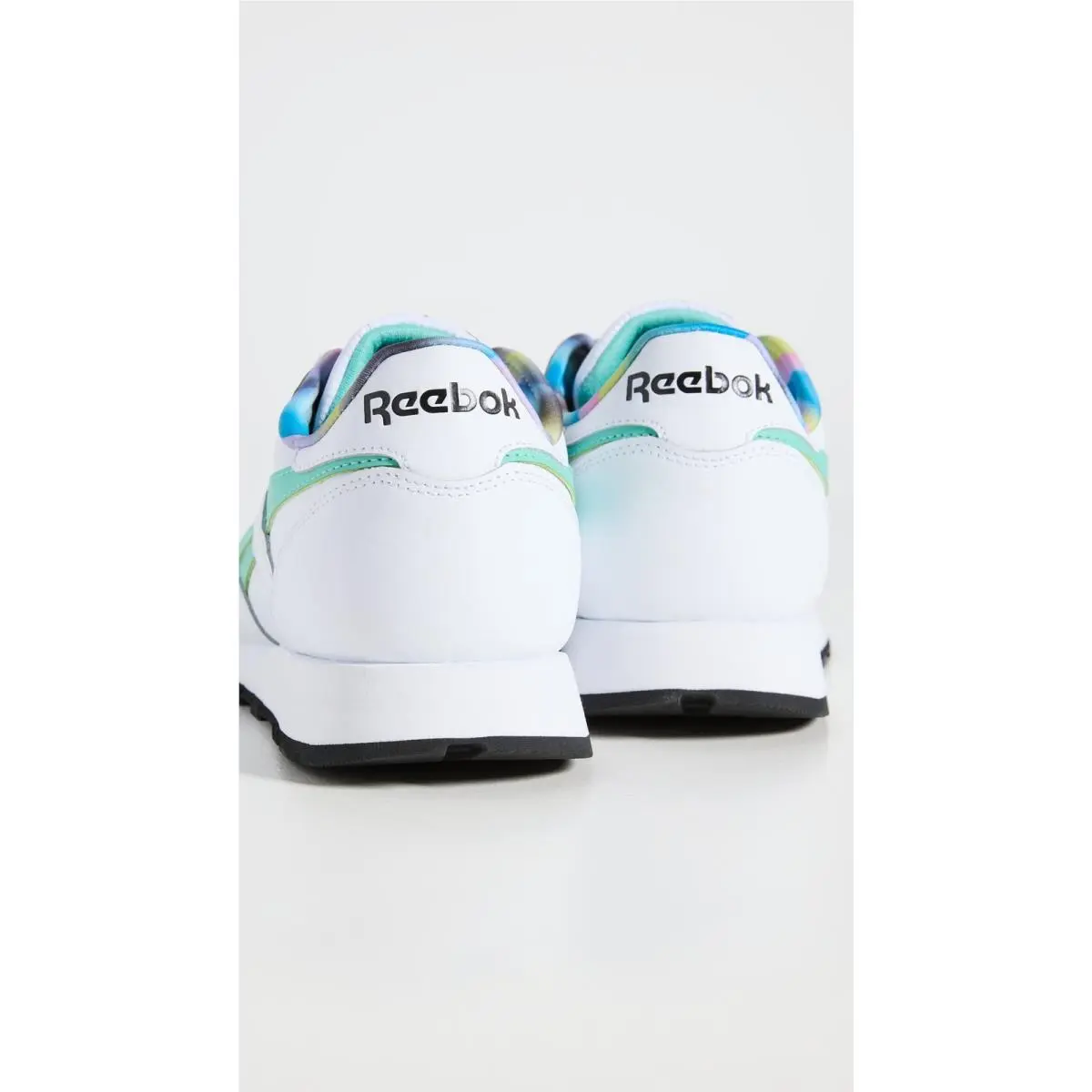 Reebok shoes - Classic Leather - Classic Leather - ID9520 - White/Semi Classic Teal/Lilac Glow (UPC: 195749662517) 13