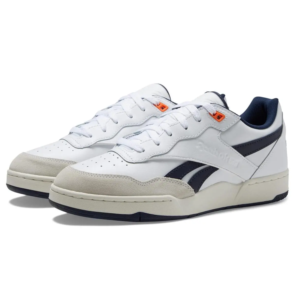 Reebok Men`s BB 4000 II Basketball Lifestyle Sneakers IE6832 Size 13 White/navy