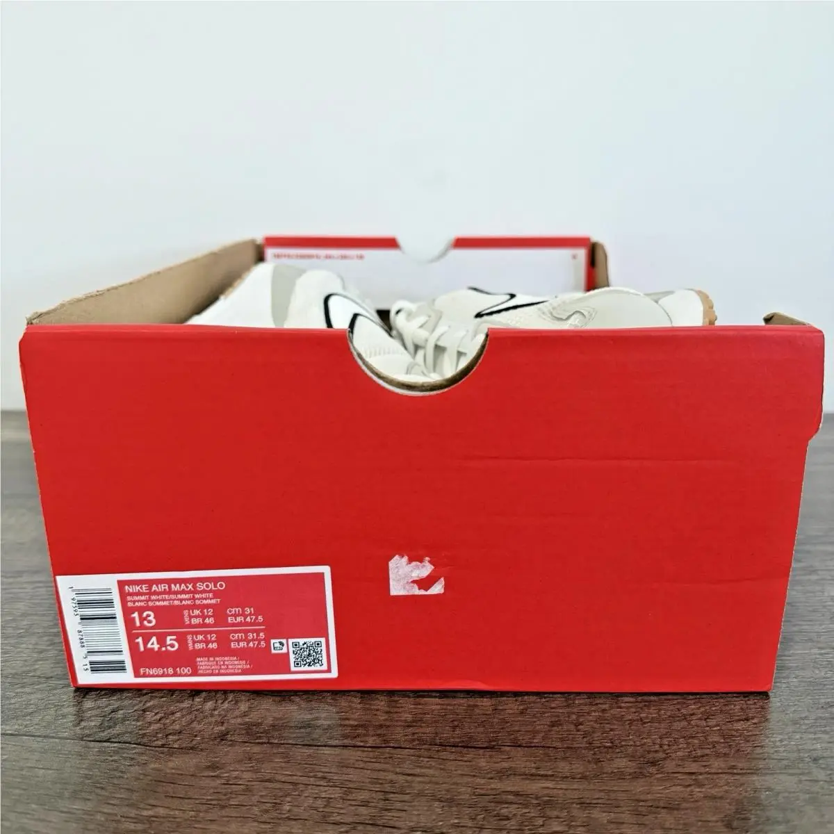 Nike shoes - Nike Air Max Solo - Air Max Solo - FN6918-100 - White, Manufacturer: Summit White/Light Bone/Phantom/Summit White 6