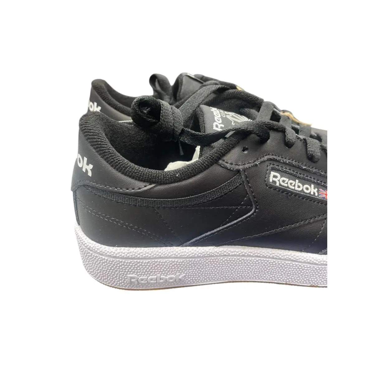 Reebok shoes - Club C 85 - Club - AR0458-Bla-7 US - Black/White Gum (UPC: 889772064867) 2
