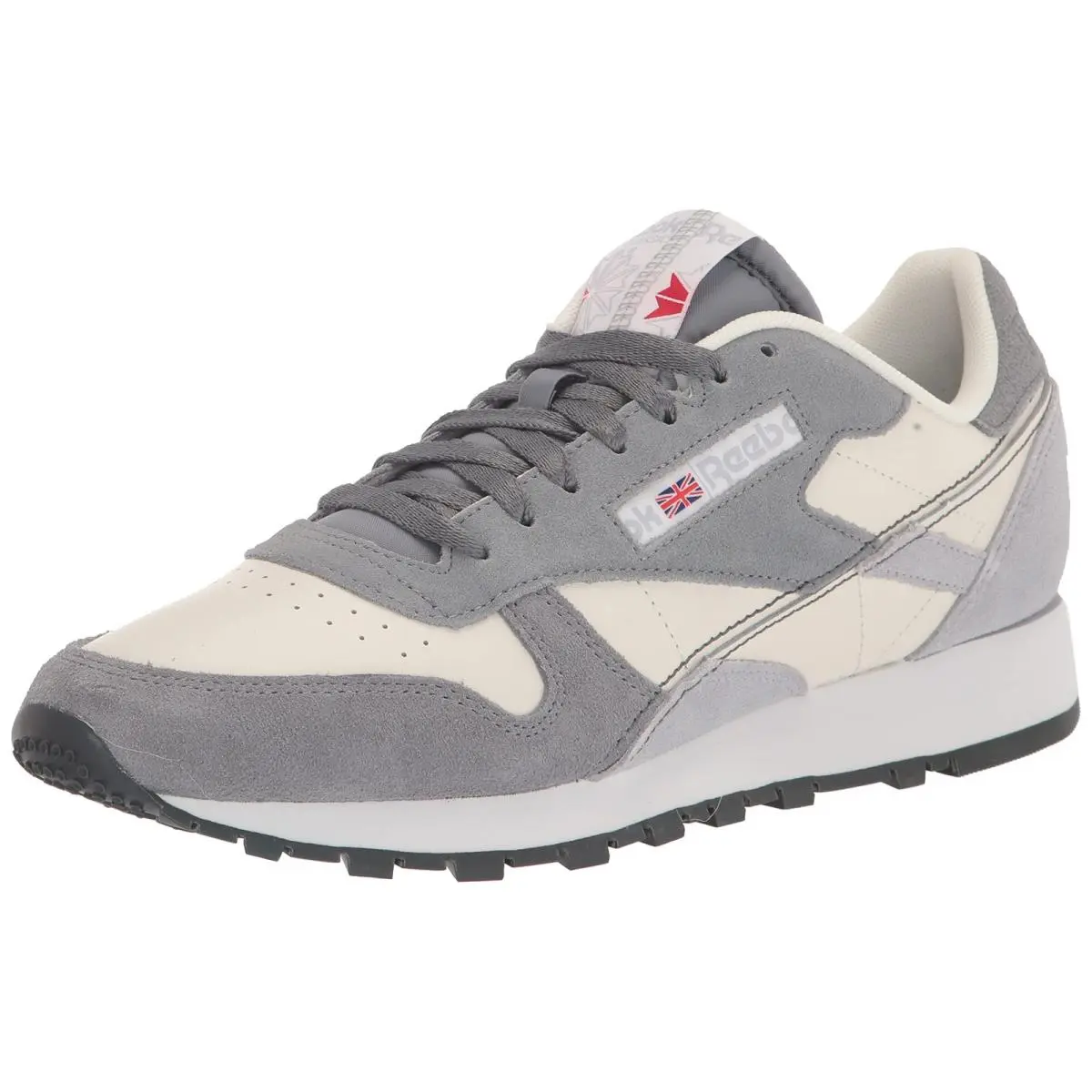 Reebok Men Classic Leather Running Sneaker GY8816 Gray/chalk Size 3.5