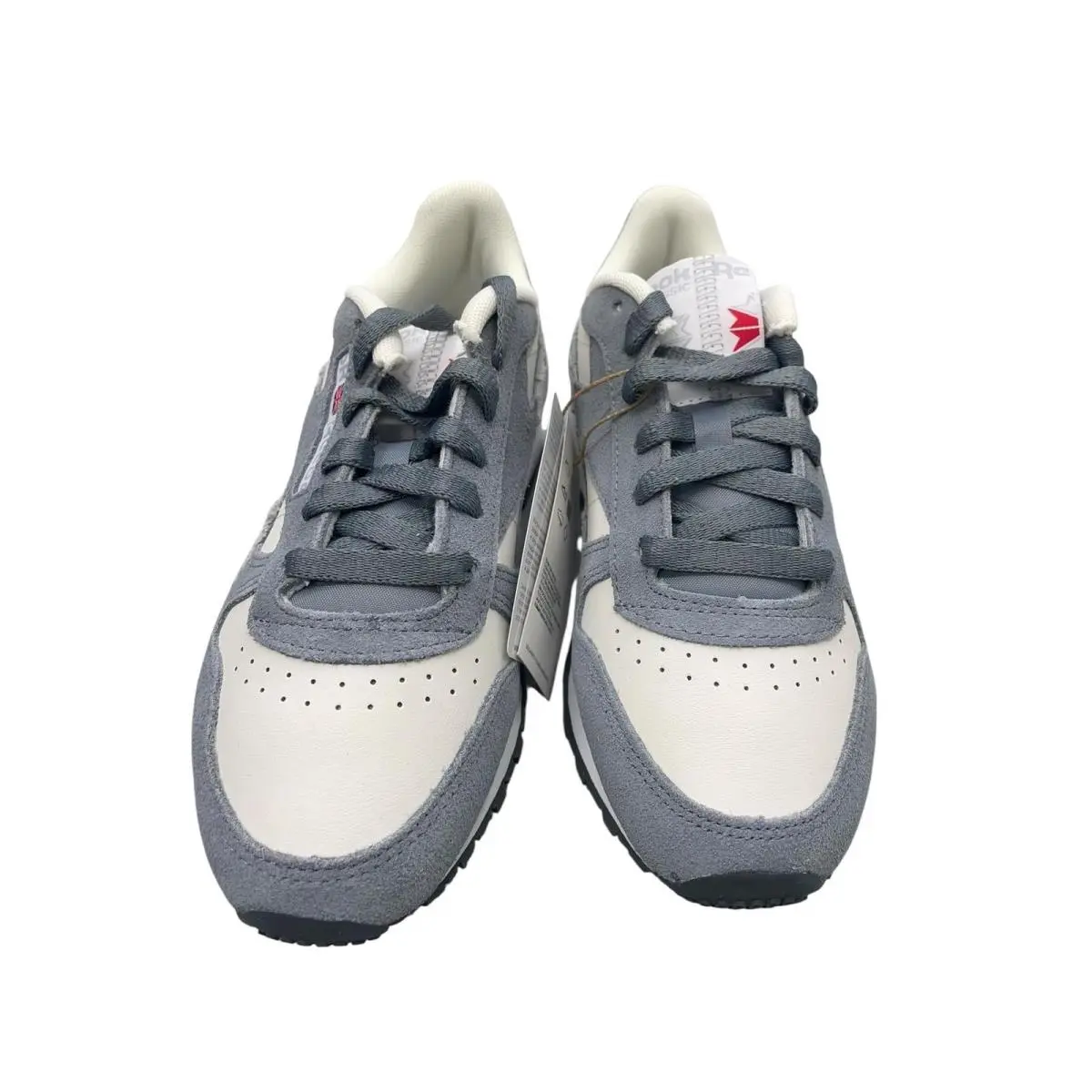 Reebok shoes - Classic Leather - Classic Leather - LLC51 - Cold Grey 5/Cold Grey 2/Chalk (UPC: 195740867232) 4