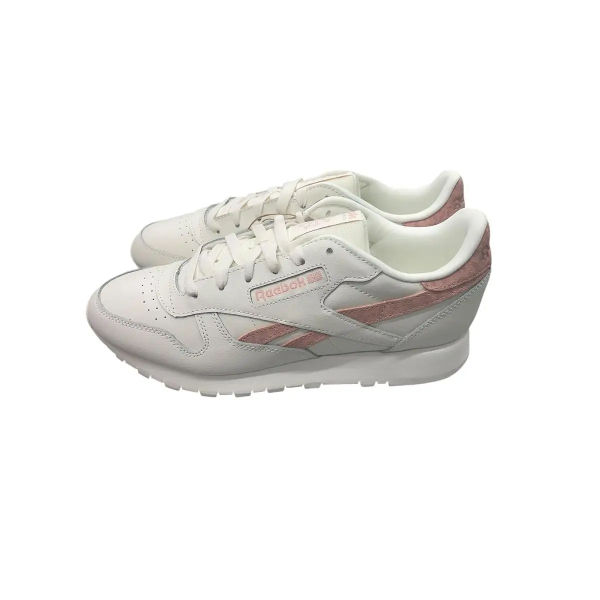 Reebok shoes - Classic Leather - Classic Leather - LSC78 - Chalk/Aura Orange (UPC: 195748918493) 8