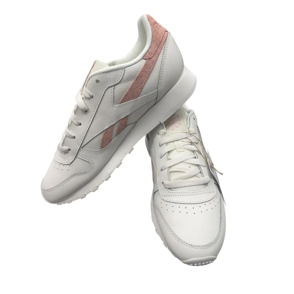 Reebok shoes - Classic Leather - Classic Leather - LSC78 - Chalk/Aura Orange (UPC: 195748918493) 11
