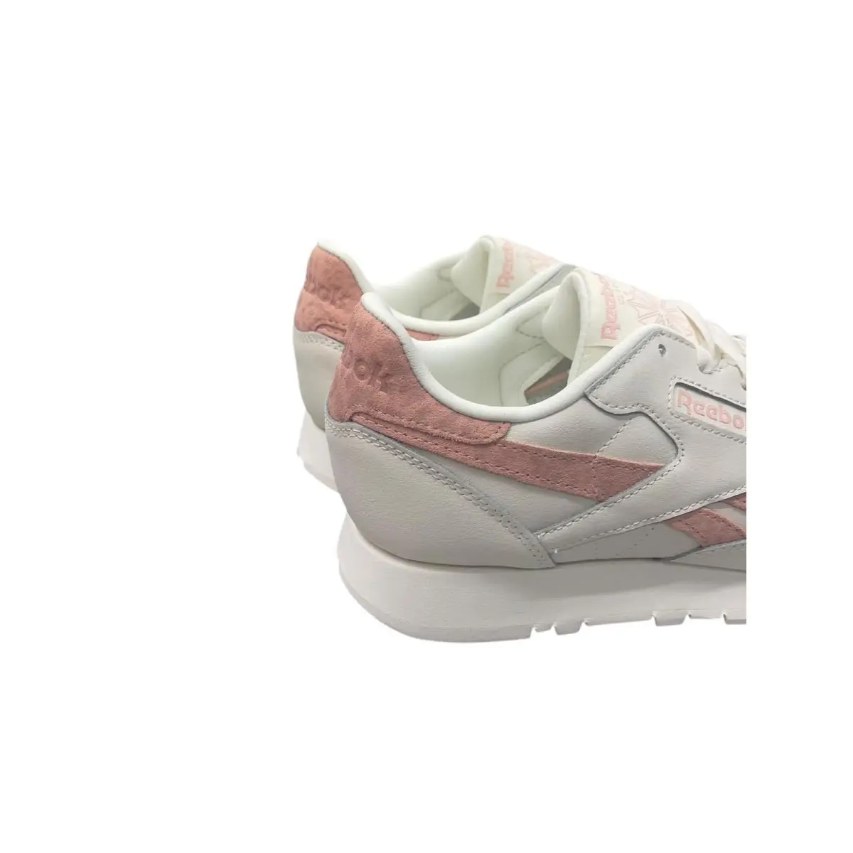 Reebok shoes - Classic Leather - Classic Leather - LSC78 - Chalk/Aura Orange (UPC: 195748918493) 12