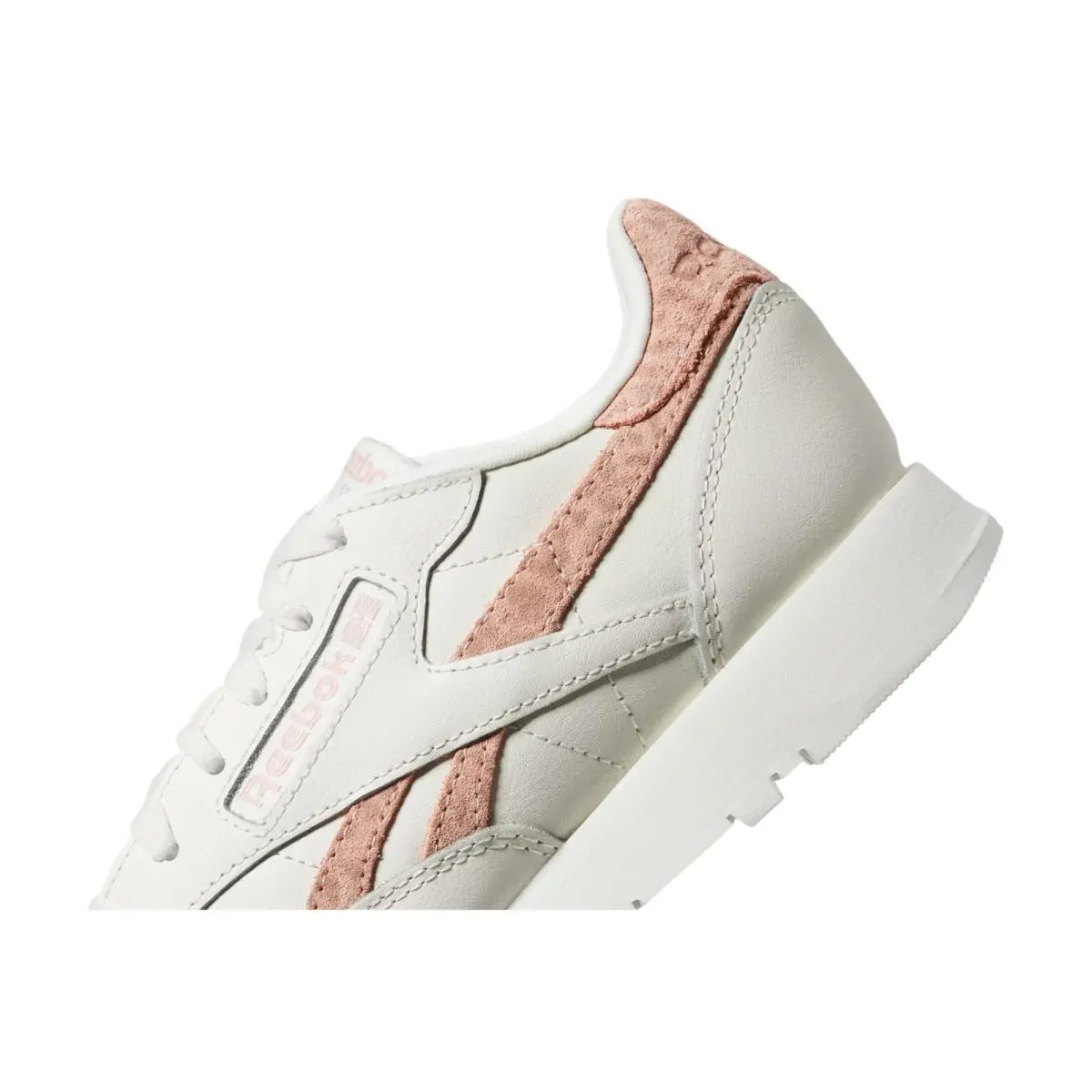 Reebok shoes - Classic Leather - Classic Leather - LSC78 - Chalk/Aura Orange (UPC: 195748918493) 3