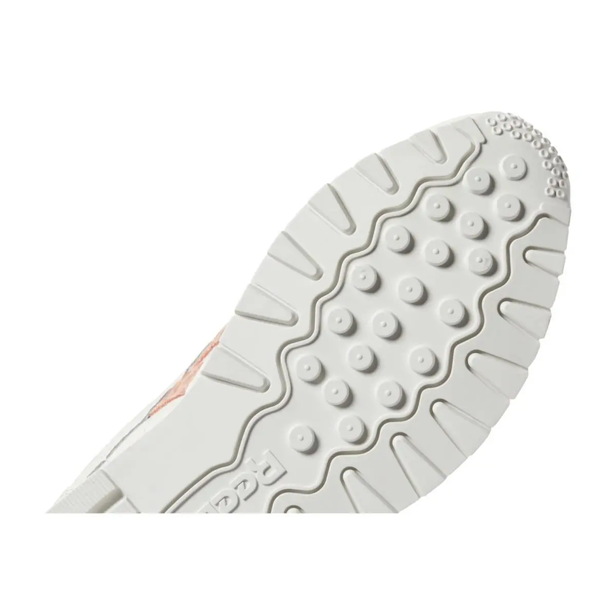 Reebok shoes - Classic Leather - Classic Leather - LSC78 - Chalk/Aura Orange (UPC: 195748918493) 4