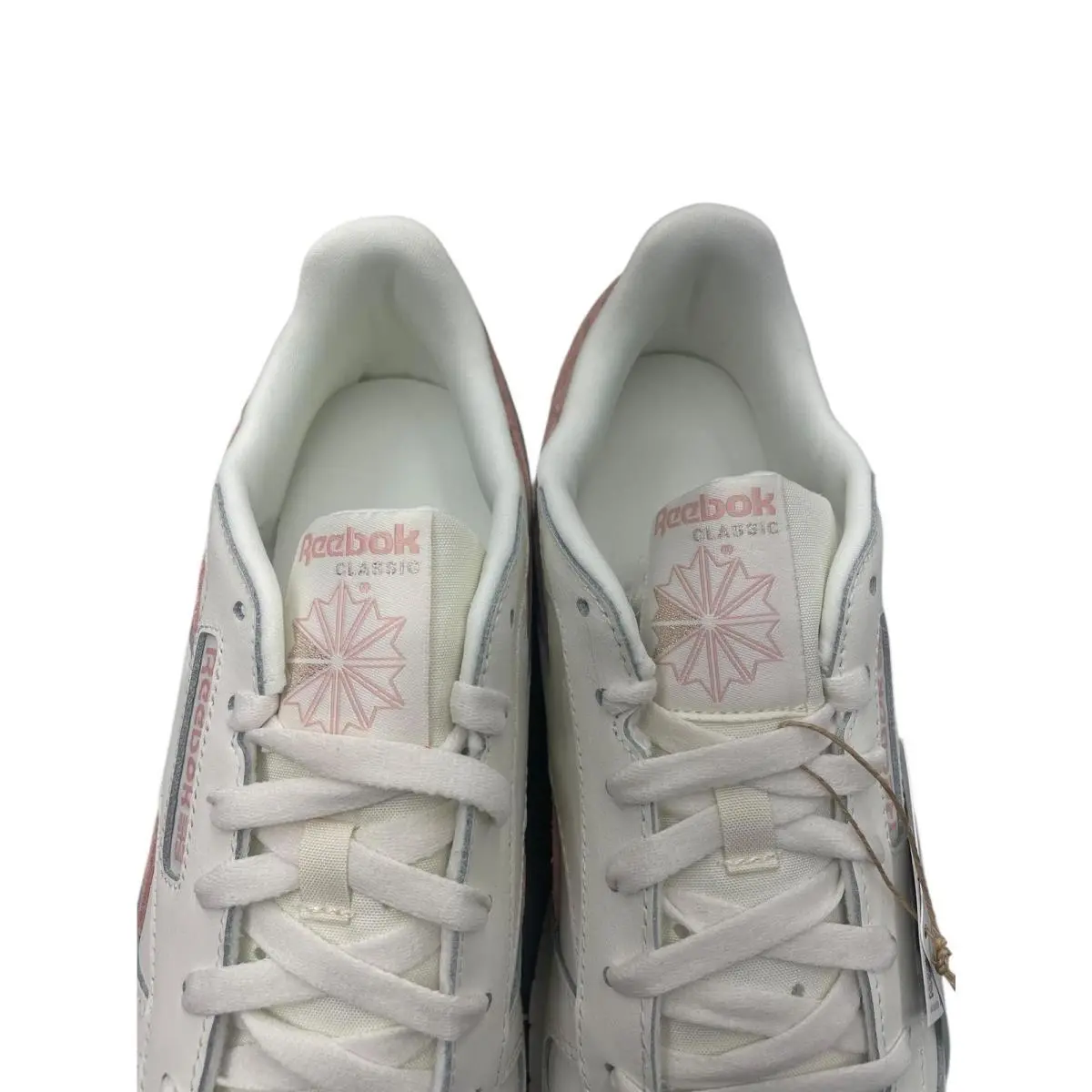Reebok shoes - Classic Leather - Classic Leather - LSC78 - Chalk/Aura Orange (UPC: 195748918493) 6
