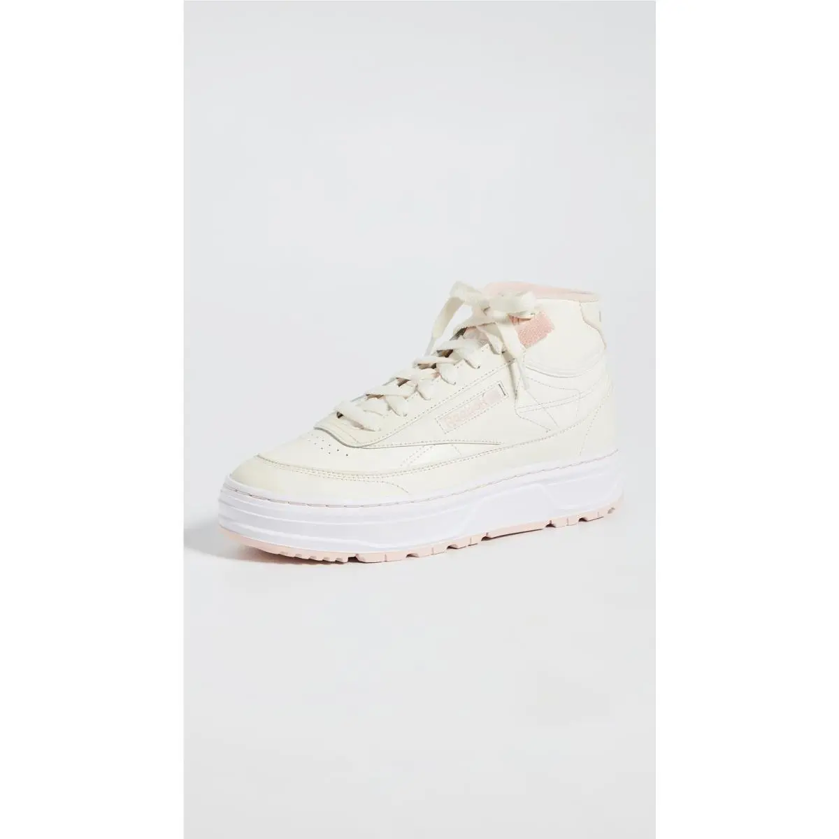Reebok shoes - Club C Geo Mid - Club Geo Mid - LZE78 - Chalk/Possibly Pink (UPC: 196464882136) 0