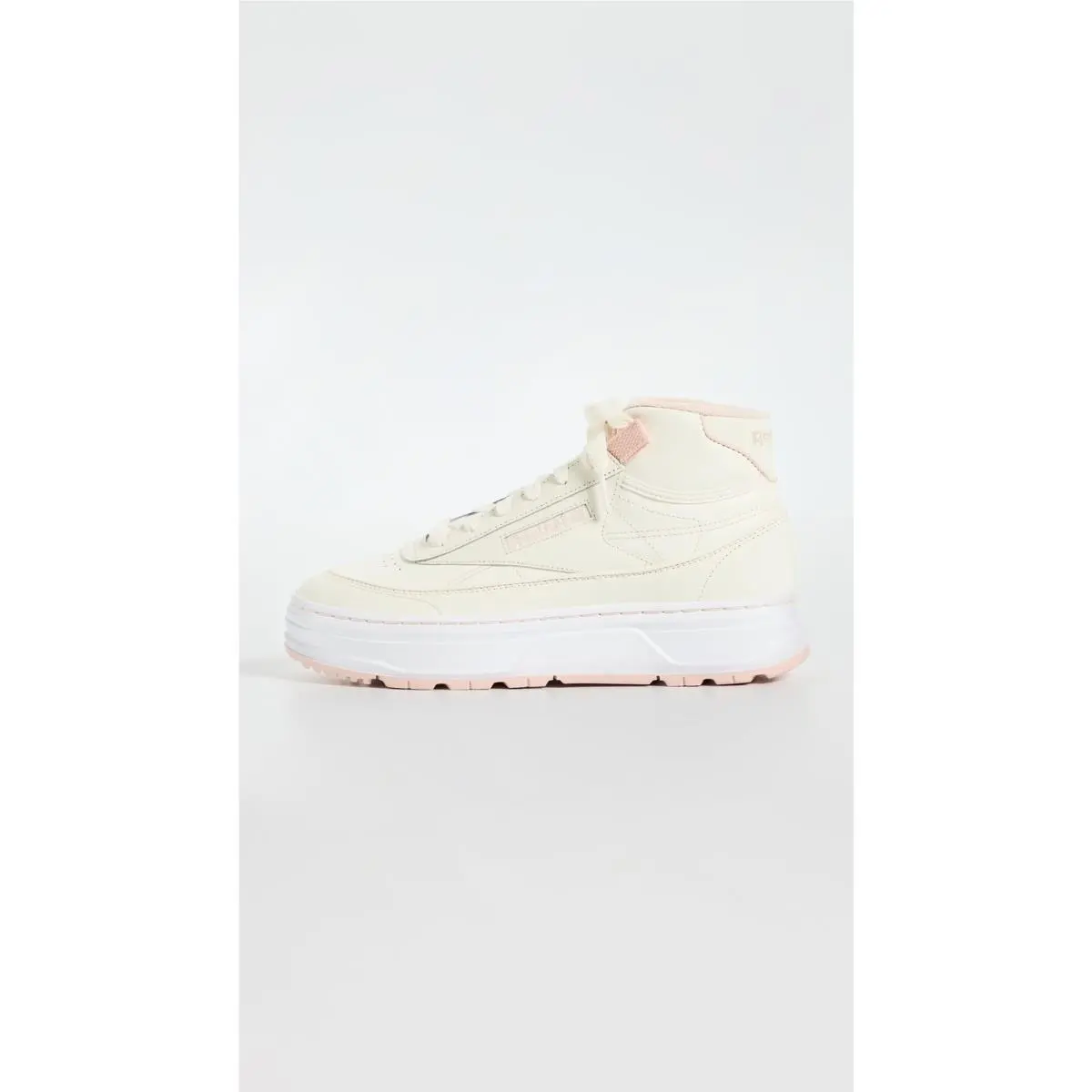 Reebok shoes - Club C Geo Mid - Club Geo Mid - LZE78 - Chalk/Possibly Pink (UPC: 196464882136) 3