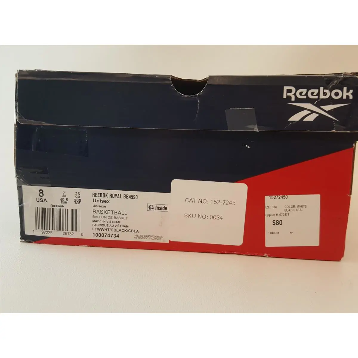 Reebok shoes - REEBOK ROYAL BB4590 - ROYAL - WHITE, BLACK, BLUE 3