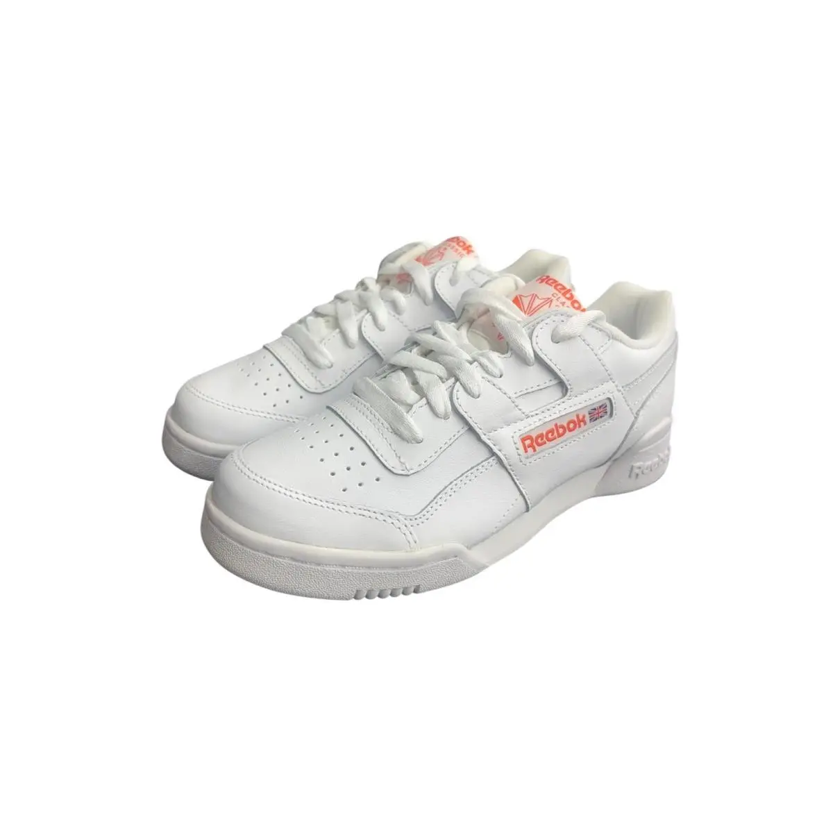 Reebok shoes - Workout Plus MU - Workout Plus - CN5203-Whi-35 US - Fcu-white/Bright Lava (UPC: 191526957500) 8