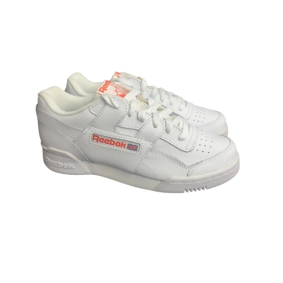Reebok shoes - Workout Plus MU - Workout Plus - CN5203-Whi-35 US - Fcu-white/Bright Lava (UPC: 191526957500) 1
