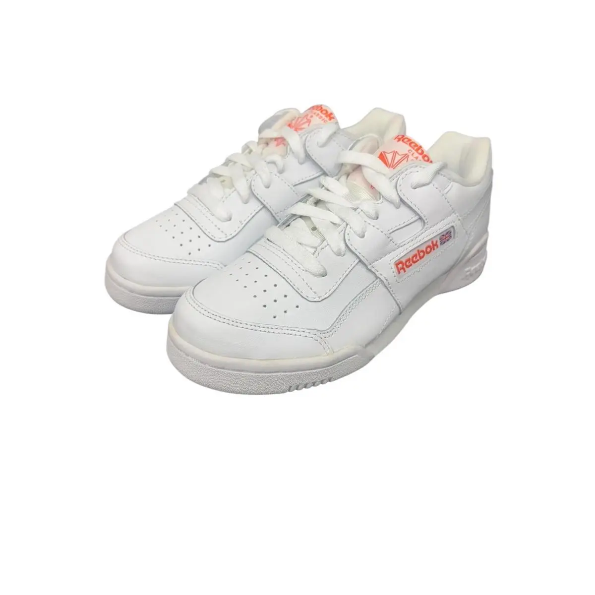Reebok shoes - Workout Plus MU - Workout Plus - CN5203-Whi-35 US - Fcu-white/Bright Lava (UPC: 191526957500) 5